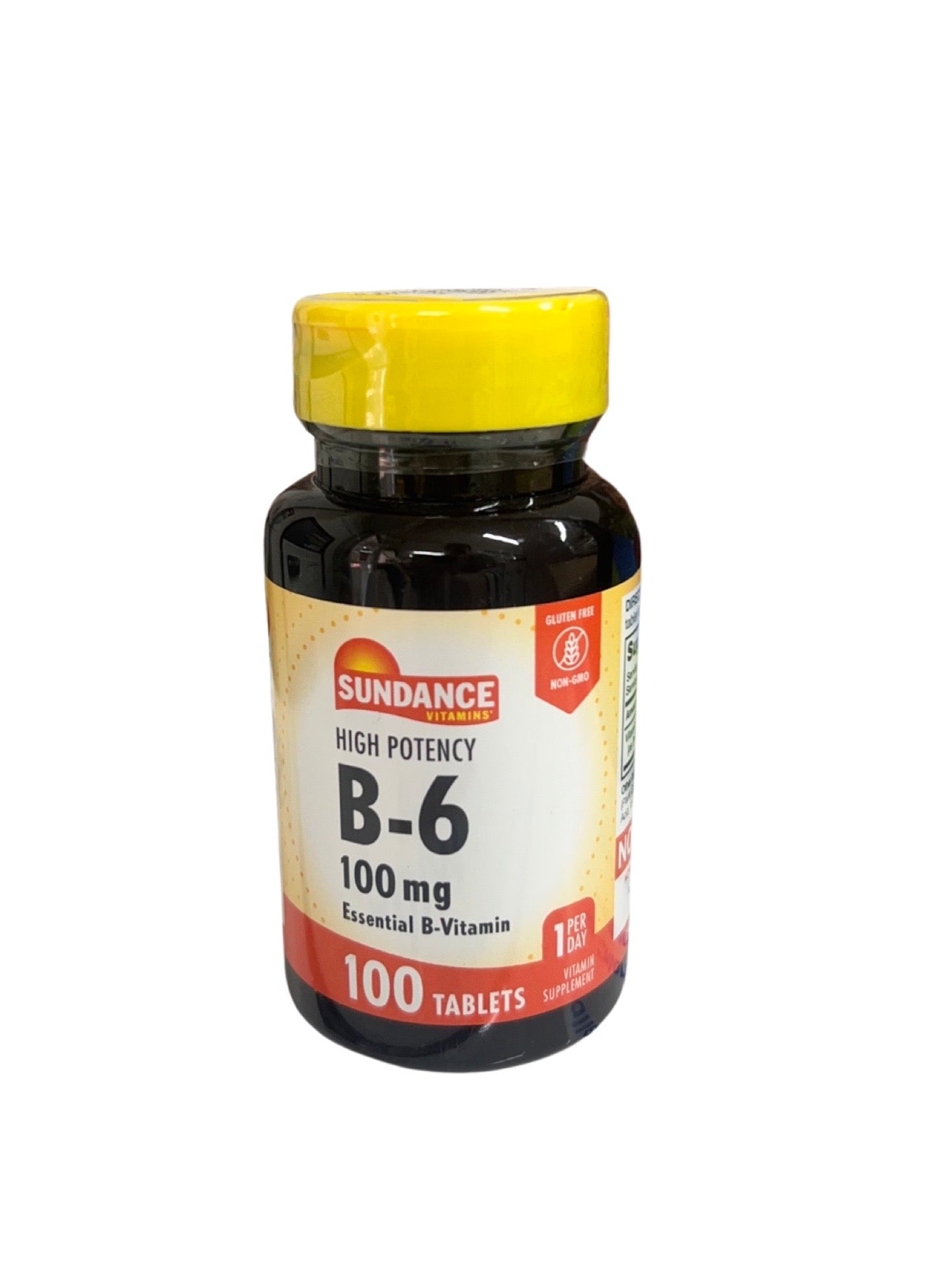 Sundance Vitamin B-6 100 mg, 100 tablets