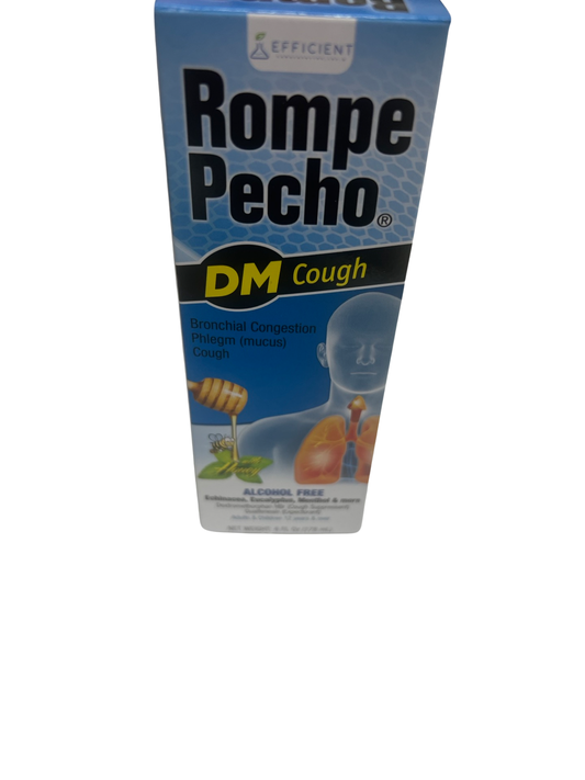 Rompe Pecho DM Cough Suppressant/Expectorant Liquid, 6 oz