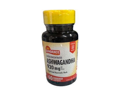 Sundance Super Concentrated Ashwagandha 920 mg, 60 capsules