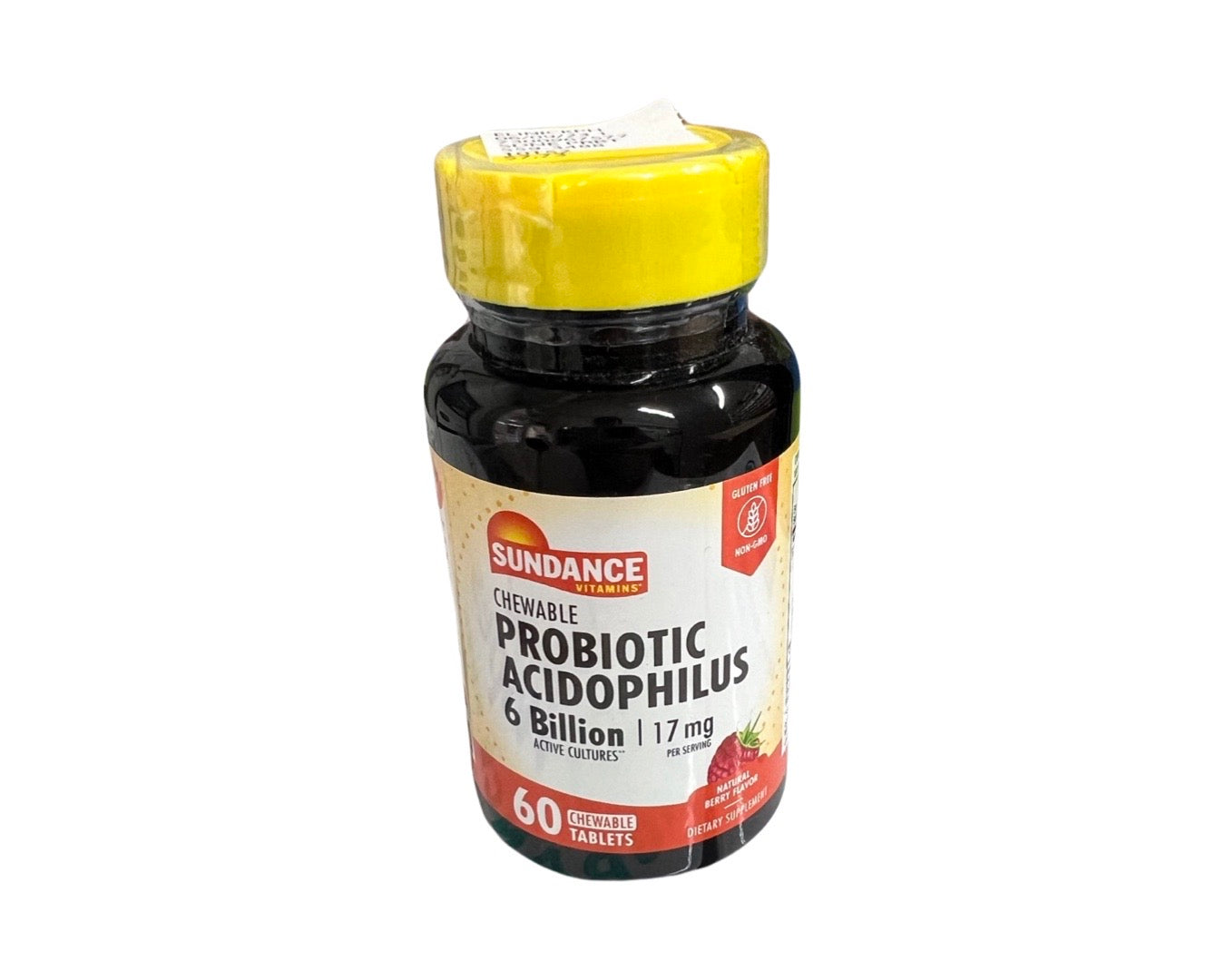 Sundance Probiotic and Acidophilus  17 mg, 60 tablets