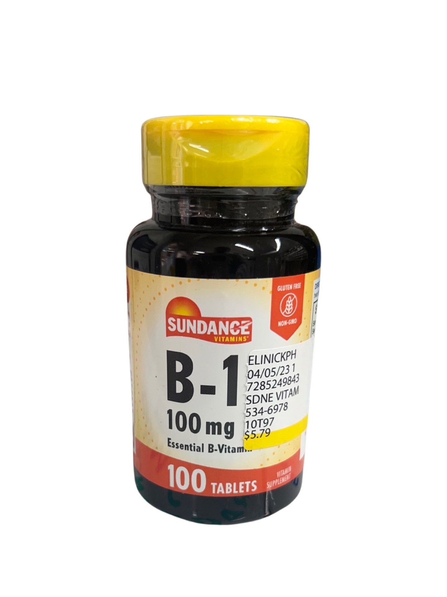 Sundance Vitamin B-1 100 mg, 100 tablets